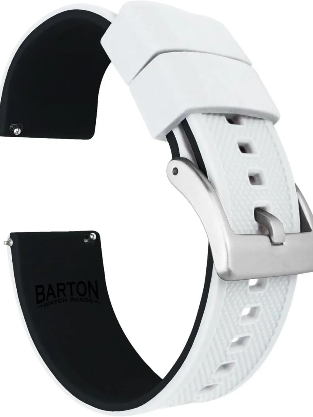 Elite Silicone Quick Release Watch Bands - Customizable Colors & Sizes 18mm-24mm